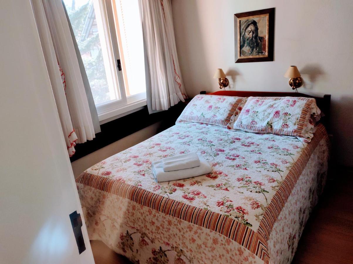 Agradável Apt 2Quartos para família próx ao Lago Negro - 4 min do centro- com churrasqueira Gramado Exterior foto